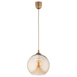 Lampa wisząca FICO 250 złota 1xE27 61377 Alfa