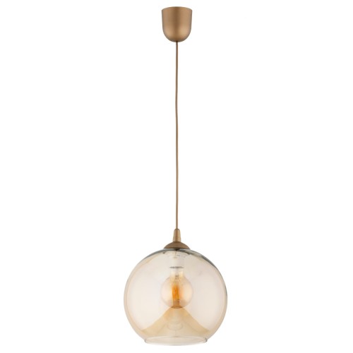 Lampa wisząca FICO 250 złota 1xE27 61377 Alfa