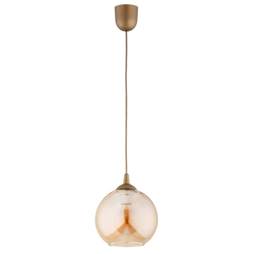 Lampa wisząca FICO 200 złota 1xE27 61376 Alfa