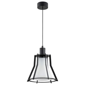 Lampa wisząca POMAX drewniana 1xE27 61364 Alfa