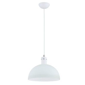Lampa wisząca DAMA biała 1xE27 61345 Alfa