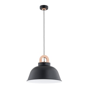 Lampa wisząca VAYPER DUO czarna 1xE27 61344 Alfa