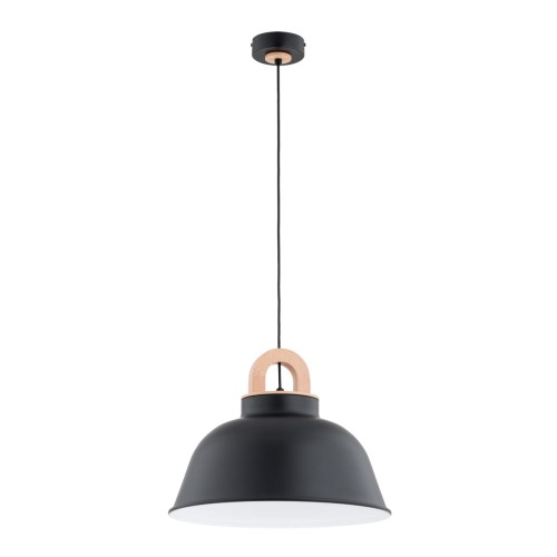 Lampa wisząca VAYPER DUO czarna 1xE27 61344 Alfa