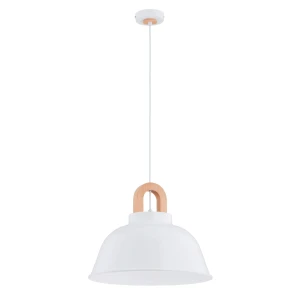 Lampa wisząca VAYPER biała 1xE27 61343 Alfa