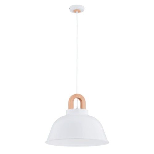 Lampa wisząca VAYPER biała 1xE27 61343 Alfa