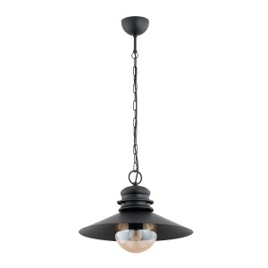 Lampa wisząca HOLLY DUO czarna 1xE14 61340 Alfa