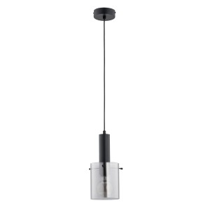 Lampa wisząca CELIA czarna 1xE27 61338 Alfa