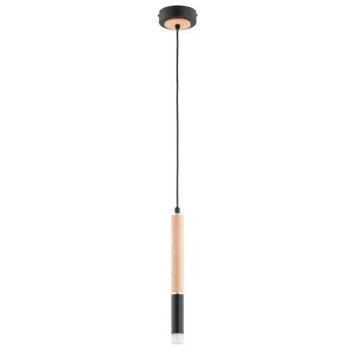 Lampa wisząca RODEO drewniana 1xG9 61330 Alfa