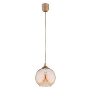 Lampa wisząca WENA złota 1xE27 61327 Alfa