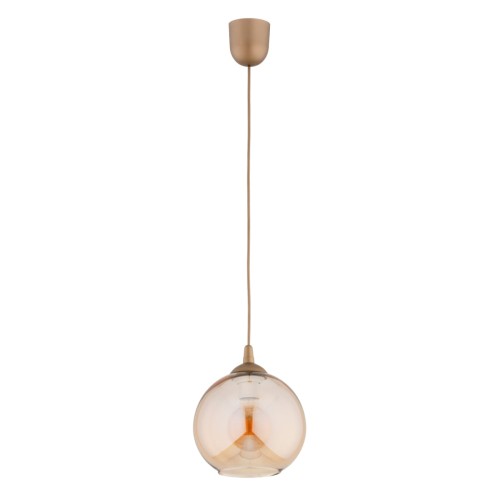 Lampa wisząca WENA złota 1xE27 61327 Alfa