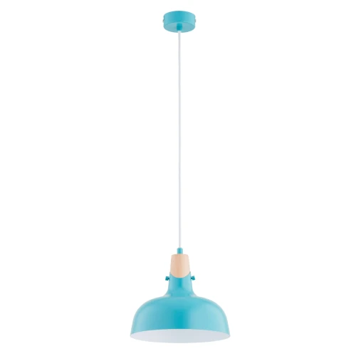 Lampa wisząca SOLO GEM niebieska 1xE27 61320 Alfa