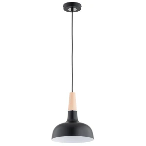 Lampa wisząca GOXA czarna 1xE27 61316 Alfa