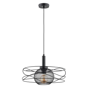 Lampa wisząca DIUK MIX czarna 1xE27 61305 Alfa