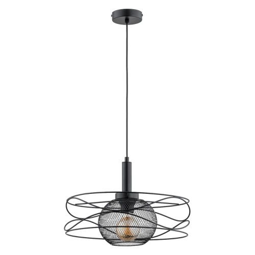Lampa wisząca DIUK MIX czarna 1xE27 61305 Alfa
