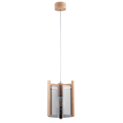Lampa wisząca LOZANA drewniana 1xE27 61288 Alfa