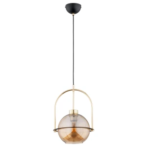 Lampa wisząca LERIA złota 1xE27 61285 Alfa