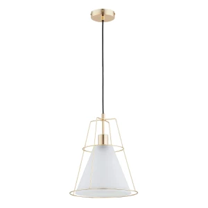 Lampa wisząca BOMI GLASS złota 1xE27 61280 Alfa