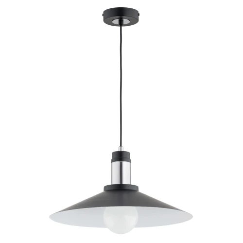 Lampa wisząca BOLERO DUO czarna 1xE27 61279 Alfa