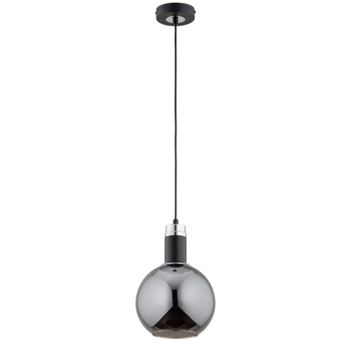 Lampa wisząca ADEL czarna 1xE27 61272 Alfa