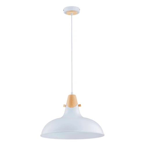Lampa wisząca SOLO biała 1xE27 61270 Alfa