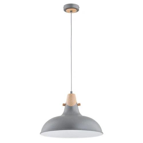 Lampa wisząca SOLO srebrna 1xE27 61269 Alfa