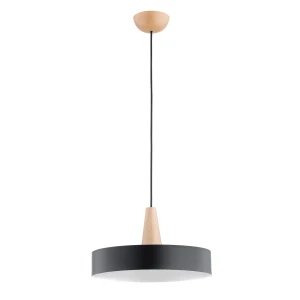 Lampa wisząca DAKOTA drewniana 1xE27 61263 Alfa