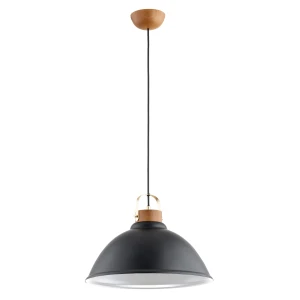 Lampa wisząca ALTI drewniana 1xE27 61262 Alfa