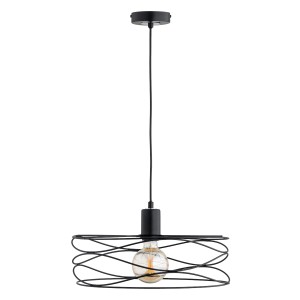 Lampa wisząca DIUK BIG czarna 1xE27 61260 Alfa