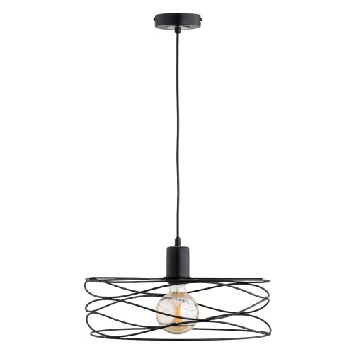 Lampa wisząca DIUK BIG czarna 1xE27 61260 Alfa
