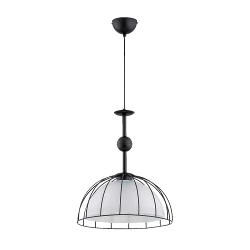 Lampa wisząca GOLLA czarno/biała 1xE27 61257 Alfa