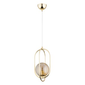 Lampa wisząca BINAR złota 1xE14 61253 Alfa