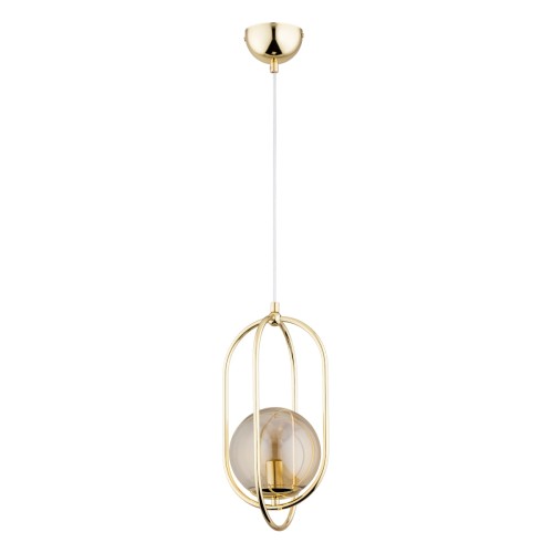 Lampa wisząca BINAR złota 1xE14 61253 Alfa