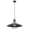Lampa wisząca DOMINO grafitowa 1xE27 61251 Alfa