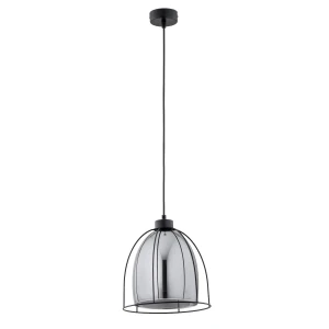 Lampa wisząca MARX czarna 1xE27 61242 Alfa