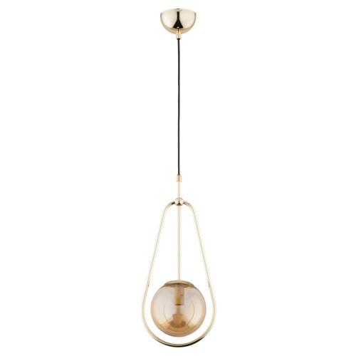 Lampa wisząca EL-DORADO złota 1xE14 61239 Alfa