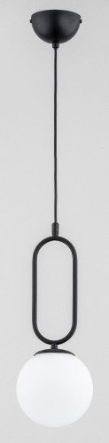Lampa wisząca VAVIL 150 PRO czarno/biała 1xE14 61231 Alfa