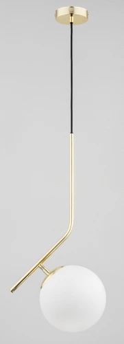 Lampa wisząca LIBERTY 200 PRO złota 1xE27 61229 Alfa