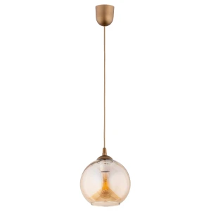 Lampa wisząca TIPI 200 złota 1xE27 61217 Alfa