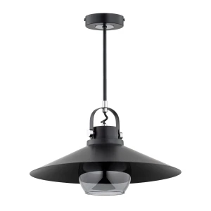 Lampa wisząca TIZEN PRO czarna 1xE27 61214 Alfa
