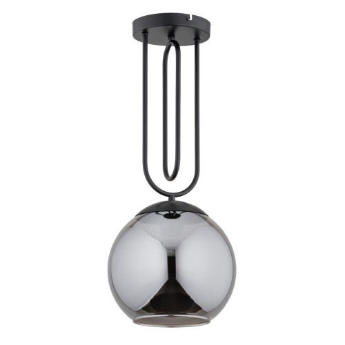 Lampa sufitowa RITA czarna 1xE27 61193 Alfa