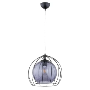 Lampa wisząca AVANGO czarna 1xE27 61172 Alfa