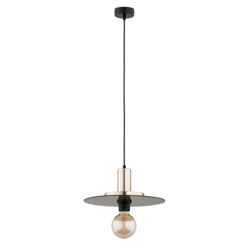 Lampa wisząca LETO czarno/złota 1xE27 61170 Alfa