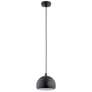 Lampa wisząca PLUS czarna 1xE14 61168 Alfa