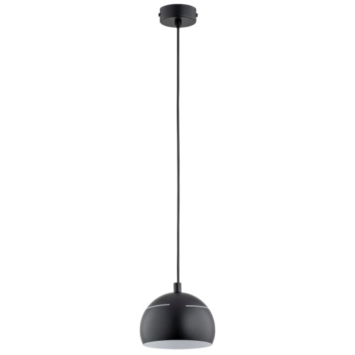 Lampa wisząca PLUS czarna 1xE14 61168 Alfa