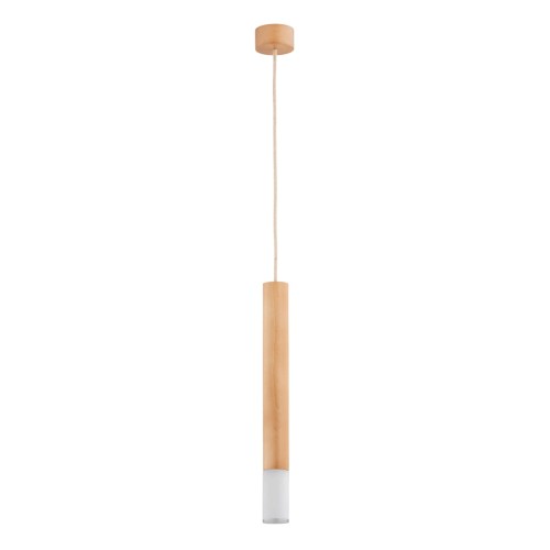 Lampa wisząca ADORI RUSTIKAL drewniana 1xE14 61164 Alfa