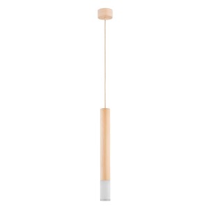 Lampa wisząca ADORI drewniana 1xE14 61163 Alfa