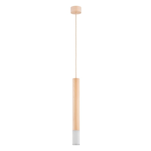 Lampa wisząca ADORI drewniana 1xE14 61163 Alfa