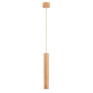 Lampa wisząca ANAID RUSTIKAL drewniana 1xGU10 LED 61162 Alfa