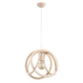 Lampa wisząca LORENA drewniana 1xE27 61148 Alfa