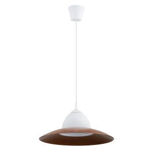 Lampa wisząca MANDY biała 1xE27 61132 Alfa